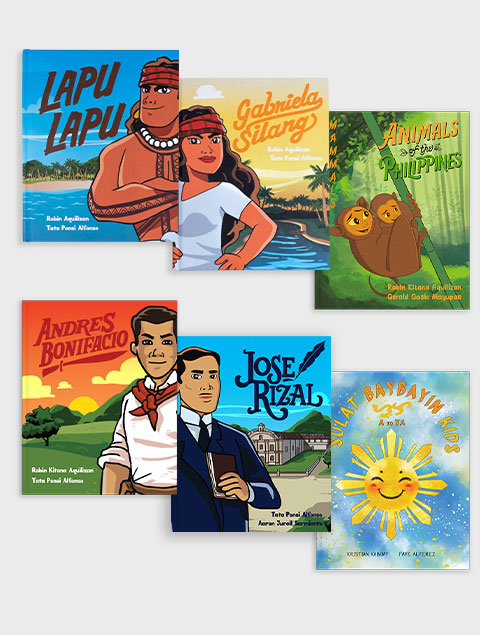 Book Bundle - 6 Bayani Books