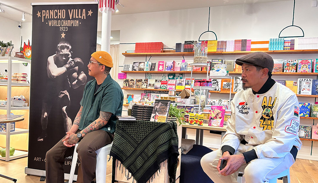 Book Talk: Pancho Villa World Champion 1923 On Waverly Chinatown, San Francisco, California